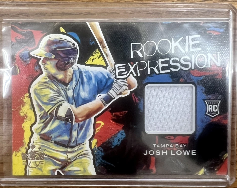 2022 Diamond Kings Josh Lowe Rookie Expression RC Jersey Relic #RE-JL TB Rays - Image 1 of 2