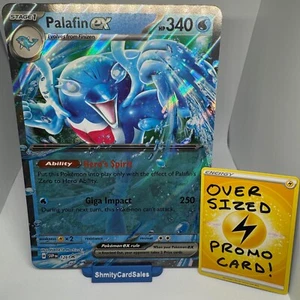 Palafin EX 126 - Oversized Promo Card - Pokemon Promo TCG (NM) - Picture 1 of 2