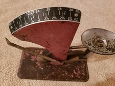 Metal Antique Egg Scale Oakes