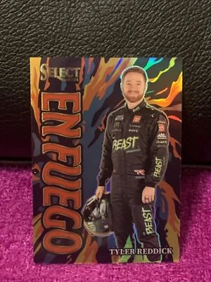 2024 PANINI SELECT RACING EN FUEGO TYLER REDDICK #20 RED PRIZM SP#/99 NASCAR - Image 1 of 2