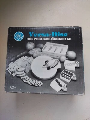 NIB GE GENERAL ELECTRIC VERSA DISC FOOD PROCESSOR ACCESSORY KIT, AD-1 - Image 1 of 4