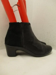 Aravon Womens Black Leather LEXEE Ankle Boot Size 11 Style CG8755 - Picture 1 of 12