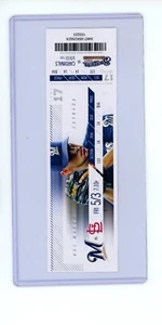 2013 Milwaukee Brewers Ticket Stub Carlos Martinez MLB Debut Cardinals PSA POP 0 - Picture 1 of 3