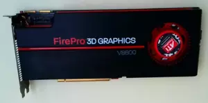 ATI FirePro 3D V8800 2GB GDDR5 GPU VIDEO GRAPHICS CARD - Picture 1 of 4