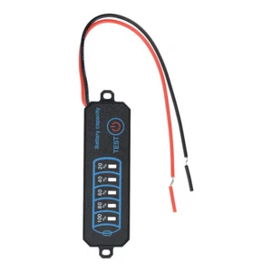 Indicador de nivel de batería de plomo ácido 2-8S 18650 Li-ion Lipo 5-30V medidor de pantalla LED - Imagen 1 de 16
