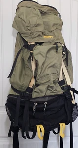 Kelty Cherokee 55L Backpack Internal Frame Hiking - Green and Black - Picture 1 of 4