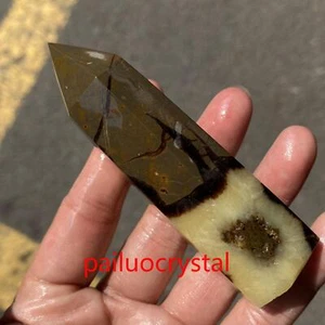 1pc Natural Septarian obelisk quartz crystal wand point Gem Reiki Healing 70g+ - Picture 1 of 12