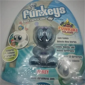 UB Funkeys Funkiki Island Webley Radica Mattel Brand New Sealed Figure 2007 Gray - Picture 1 of 3