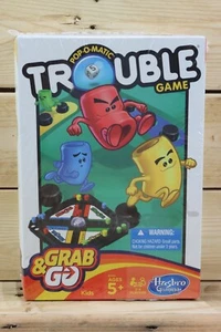Trouble Pop-o-Matic Grab & Go Game Vacation Party  NEW - Picture 1 of 2