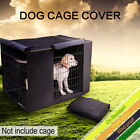 Folding Pet Dog Crate Cover Wire Cage Kennel Cover Tent Portable for 36