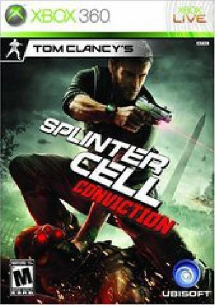 Splinter Cell: Conviction Xbox 360 Game, Case, Manual (Complete) - Image 1 of 1