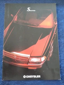 Chrysler Saratoga Prospekt 09.1992 - Bild 1 von 3