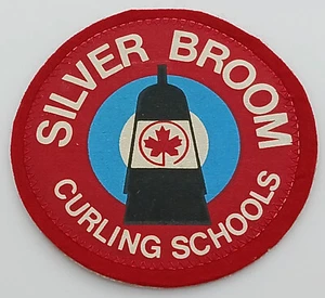 Silver Broom Curling Schools Patch - Picture 1 of 2