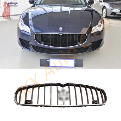 ABS+Chrome Plating Front Bumper Grille b Fit For Maserati Quattroporte 2013-2016 - Image 1 of 4