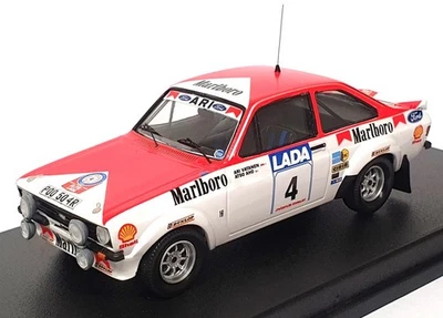 Trofeu escala 1/43 RR.fi 15 - Ford Escort MK2 #4 1000 Lakes Rally 1977 rojo/blanco Foto 1 de 4