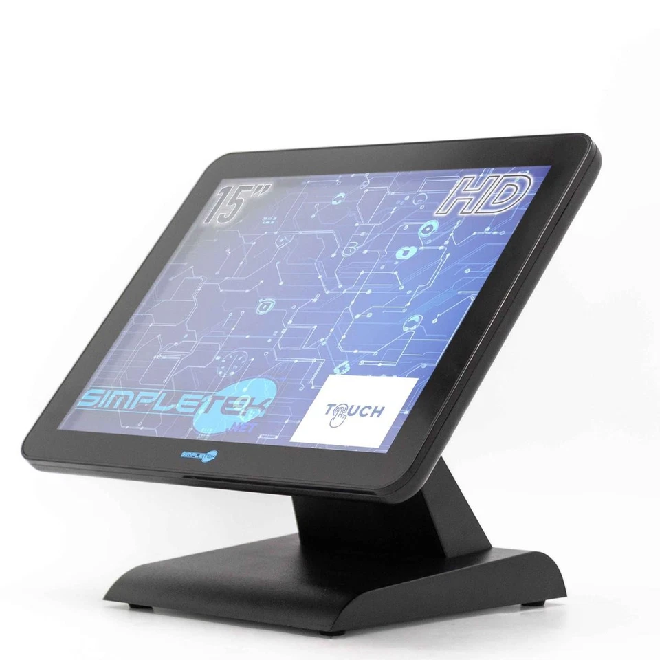 Monitor 15" Square 4:3 5:4 Touch Screen Pos Cash Register Dvr Touchscreen Pc - Image 1 of 4