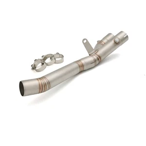 For Yamaha MT-10 2022-2025 Exhaust System Mid Link Pipe Slip On Stock Mufflers - Picture 1 of 8