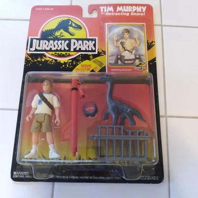 Винтажная экшн-фигурка 1993 KENNER Jurassic Park Movie TIM MURPHY - Изображение 1 из 4