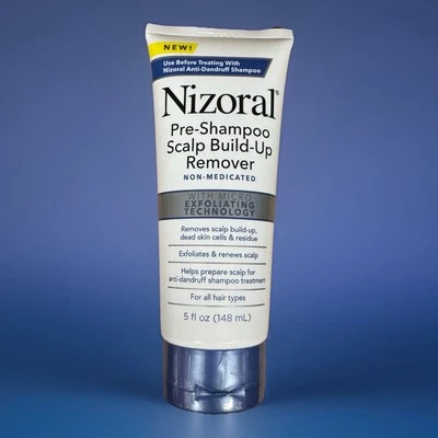 Nuevo Nizoral Pre-Champú Removedor de Acumulación de Cuero Cabelludo 5 fl oz con Micro Exfoliante Foto 1 de 2