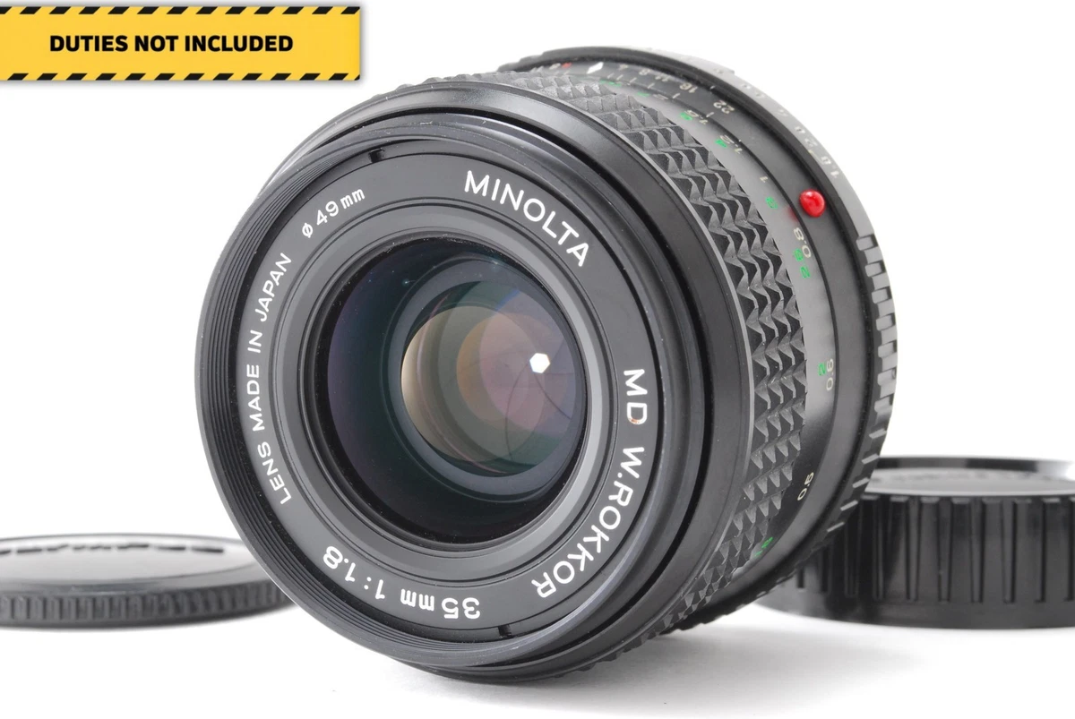 Minolta MD f/1.8 35mm Focal Camera Lenses for sale | eBay