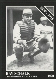 Ray Schalk 1991 Colección Conlon TSN #48 HOF Medias Blancas de Chicago - Imagen 1 de 2