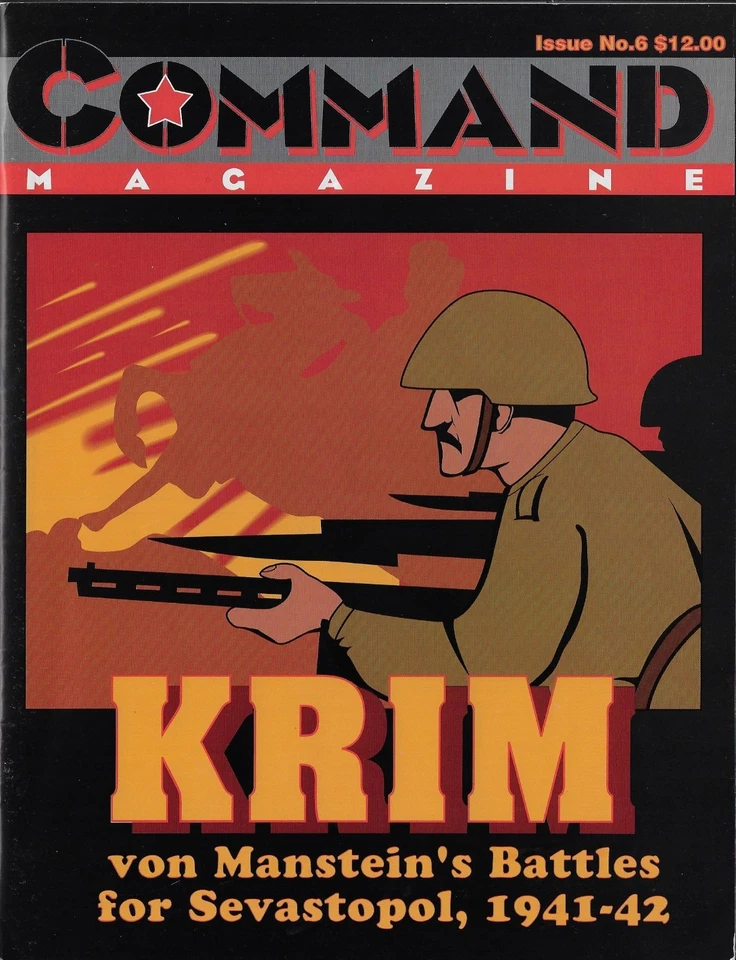 Command Magazine # 6   Krim - Crimea 1941; Lion in Ethiopia Expansion Unpunched - Image 1 of 4