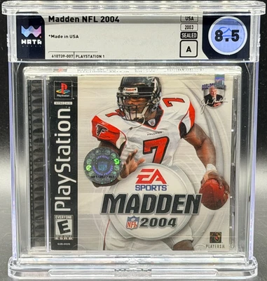 Madden NFL 2004 Sony PlayStation PS1 Sellado Nuevo WATA 8.5 A Graduado EA Deportes Foto 1 de 2