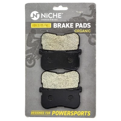 Brake Pad Set for Harley Davidson Freewheeler Tri Glide 41300033 Rear Organic - Image 1 of 4