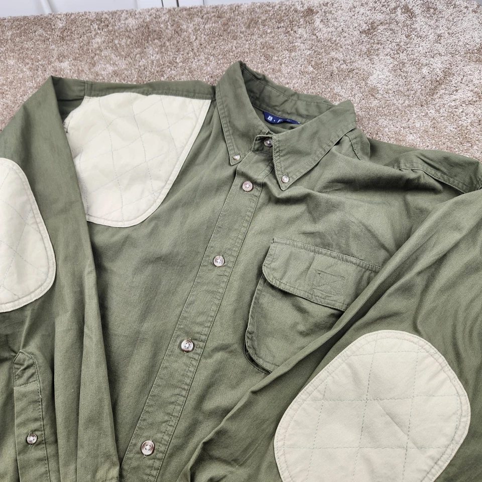 BFC Shirt Long Sleeve Size Large Heavy Weight Outdoors Hunting Harvest New - Image 1 of 4