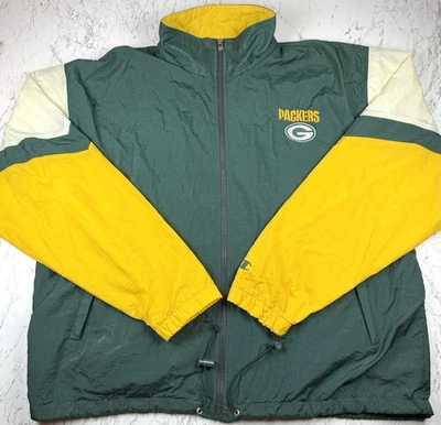 Chaqueta de Colección NFL Pro Line Green Bay Packers Cremallera Completa Para Hombre’s XL Champion Foto 1 de 4