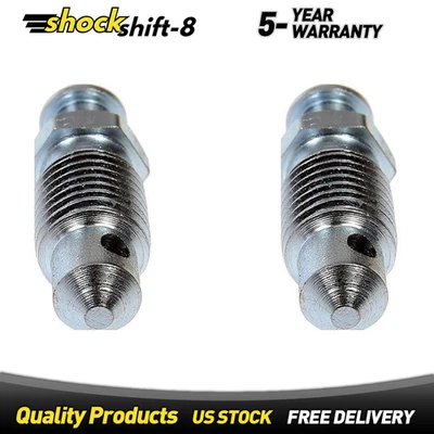 Dorman 2pcs Front Brake Bleeder Screw for Chevrolet Malibu 1973-1976 1977 1978 - Image 1 of 3