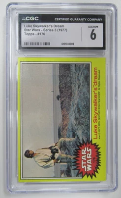 1977 Topps Star Wars Luke Skywalker's Dream #176 CGC 6 - Image 1 of 3