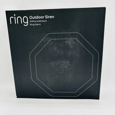 Ring Alarm Outdoor Siren Z-Wave Plus 100db Works In US - Image 1 of 4