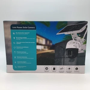 Nueva cámara PTZ para exteriores inteligente Tuya 360 WiFi con energía solar - Imagen 1 de 4