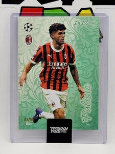 2024-25 Topps Total Football Game Christian Pulisic /99 Aqua in Bloom 💎 #903 - Picture 1 of 3