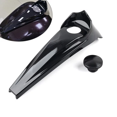 Stretched Dash Panel + Gas Tank Cap Fit Harley Electra Glide Ultra Limited FLHTK Foto 1 de 4