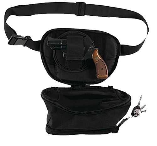 Bulldog Fanny Pack Bdog Bd850 маленький черный - Изображение 1 из 1