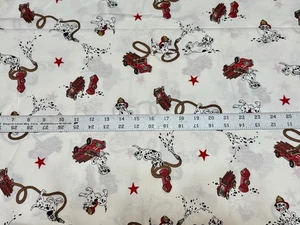 VINTAGE Dalmatians on White - BTHY: 18” x 44” - Picture 1 of 1