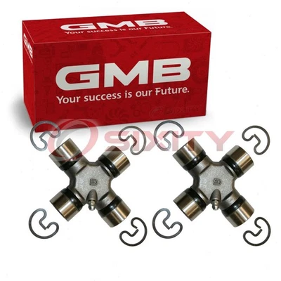 Juntas universales traseras centrales del eje trasero GMB 2 piezas para Ford F-350 vl 1967-1974 Foto 1 de 4