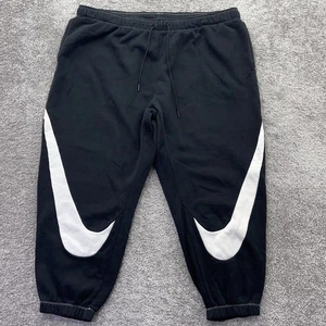 Nike Hose Damen Plus 3X Schwarz Big Swoosh Easy Fleece Jogginghose Tapered DM3314 - Bild 1 von 12