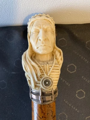 Bastón/bastón indio americano raro Foto 1 de 4