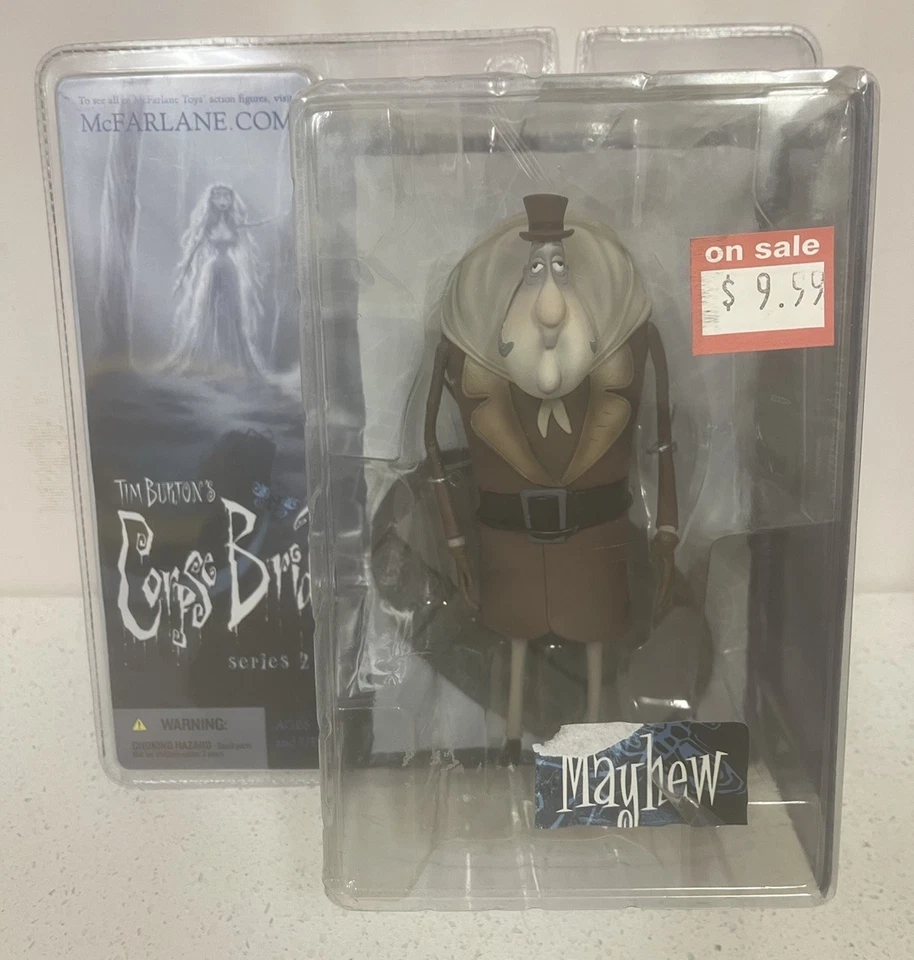 Figura de acción Tim Burton's Corpse Bride MAYHEW McFarlane serie 2 nueva Foto 1 de 3