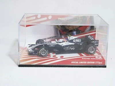 MINICHAMPS Kazuki Nakajima Petronas #8 Nuovo IN Scatola/Scatola 1/43 - Immagine 1 di 4