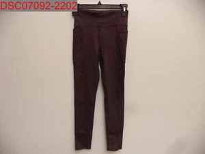 NWT - Gap Fit Teen Girls Rich Eggplant Leggings, Size 10 500069211992 - Picture 1 of 10