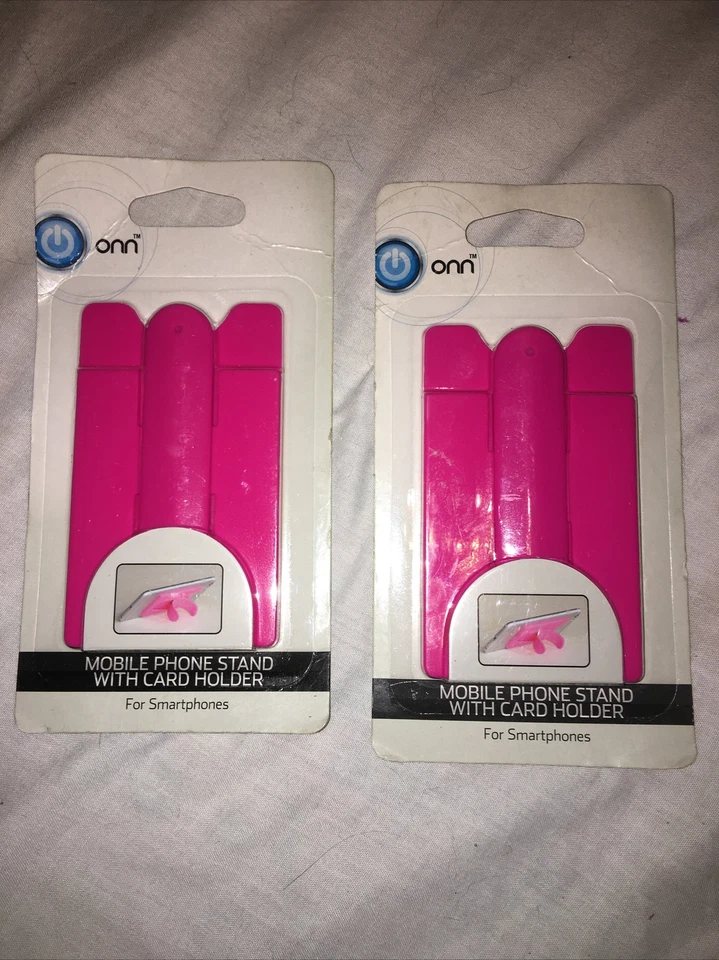 ONN Black Mobile Phone Stand With Card Holder ONB16WI207