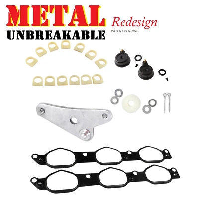 Kit de reparación de colector de admisión de aire con aleta metálica para Mercedes-Benz C R SLK RK5687 Foto 1 de 4