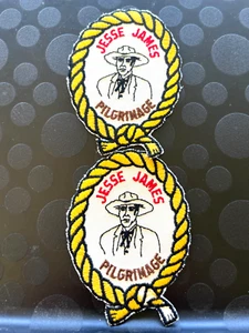 BSA 2 PARCHES JESSE JAMES PEREGRINATION AÑOS 60 PT - Imagen 1 de 1