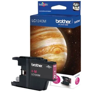 Encre Magenta Original cartouche LC124 imprimante Brother - Photo 1/2