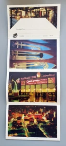 Vintage POSTCARD Booklet, 1962 Seattle Worlds Fair- 14 Night Scenes --See Photos - Picture 1 of 4
