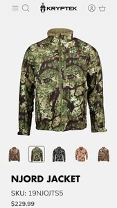 Kryptek Njord Jacket Obskura Transitional (LARGE) - Picture 1 of 4